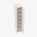 TQ-WP1596 Double Door 15 Inch Tall Wall Pantry Cabinet | Townplace Crema - image 4
