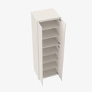 TQ-WP2490B Tall Wall Pantry Cabinet with Butt Doors | TSG Forevermark Townplace Crema - image 4