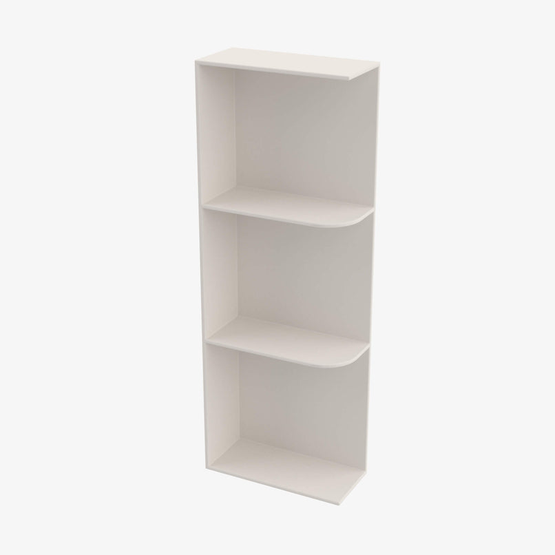 TQ-WES536 Wall End Shelf with Open Shelves | TSG Forevermark Townplace Crema - image 2