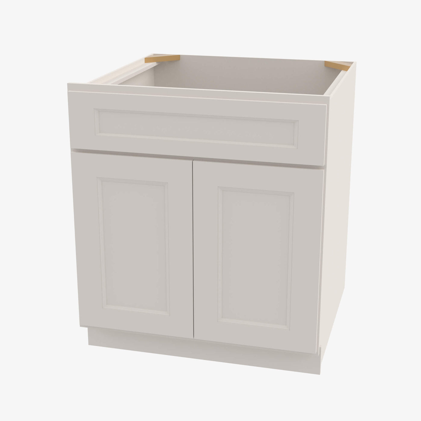 TQ-S3021B-34-1/2 Double Door 30 Inch Sink Base Vanity with Drawers | Townplace Crema