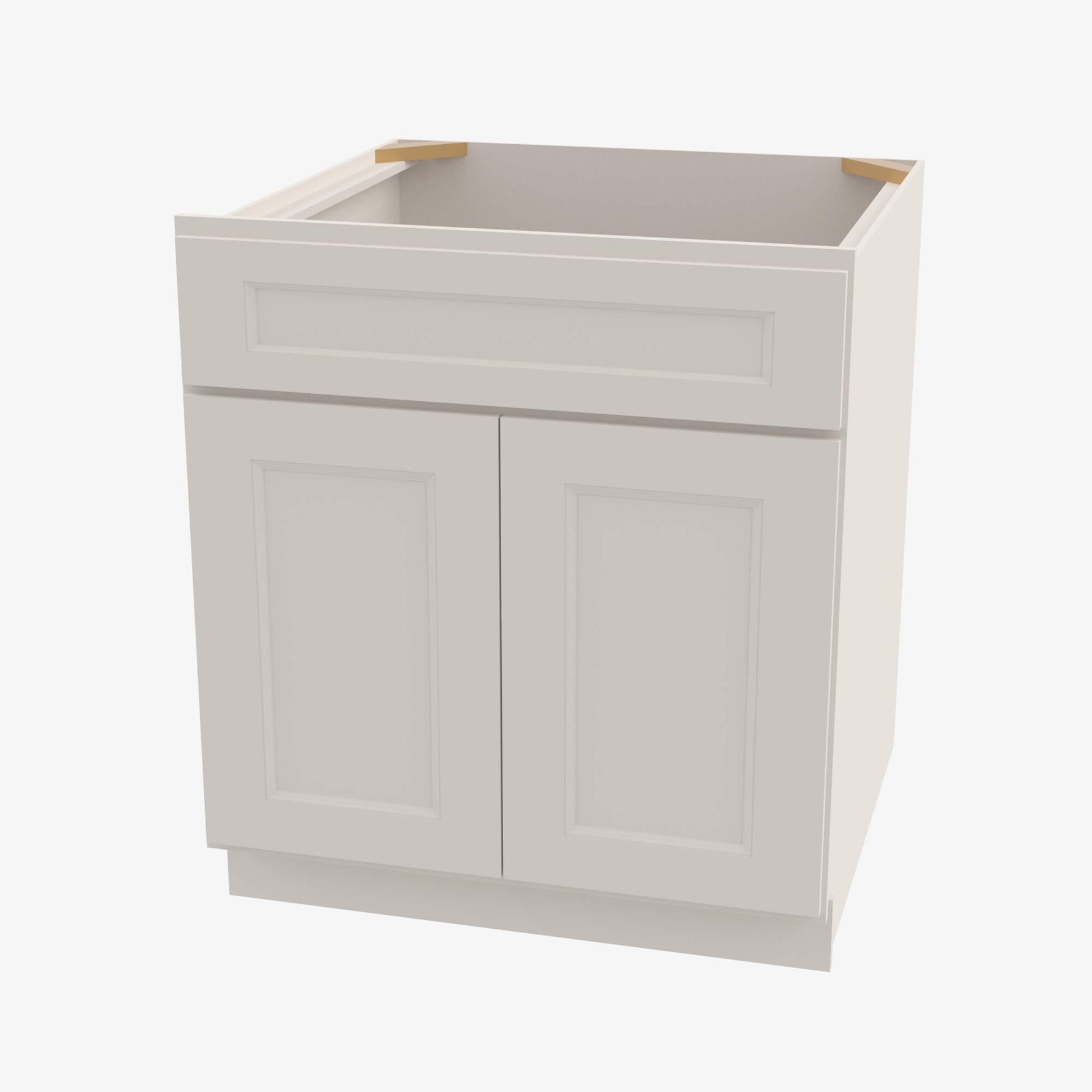 TQ-S3021B-34-1/2 Double Door 30 Inch Sink Base Vanity with Drawers | Townplace Crema - image 2