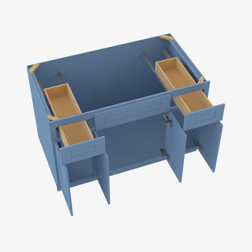 Sink Base Combo Vanity with Drawers | AX-S4821B12D-34-1/2&#8243; - image 4