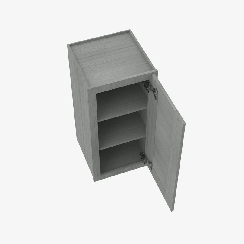 TG-W1230 Single Door Cabinets 12 Inch Wall Cabinet | Midtown Grey - image 4