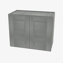 TG-W2742B Double Door 27 Inch Wall Cabinet | Midtown Grey - image 4