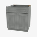 TG-SB27B Double Door 27 Inch Sink Base Cabinet | Midtown Grey - image 4