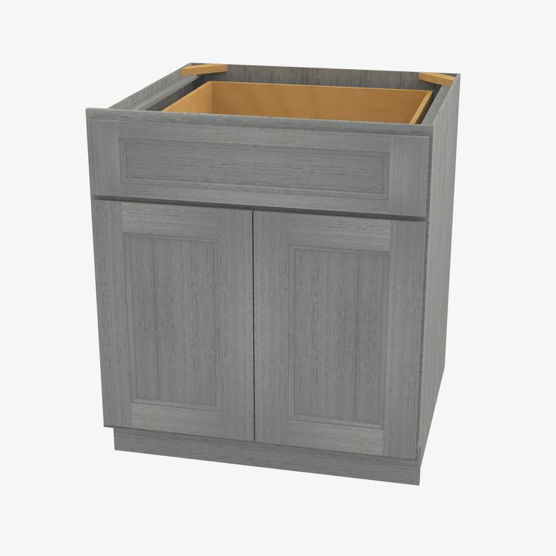 TG-B33B Double Door 33 Inch Base Cabinet | Midtown Grey - image 4