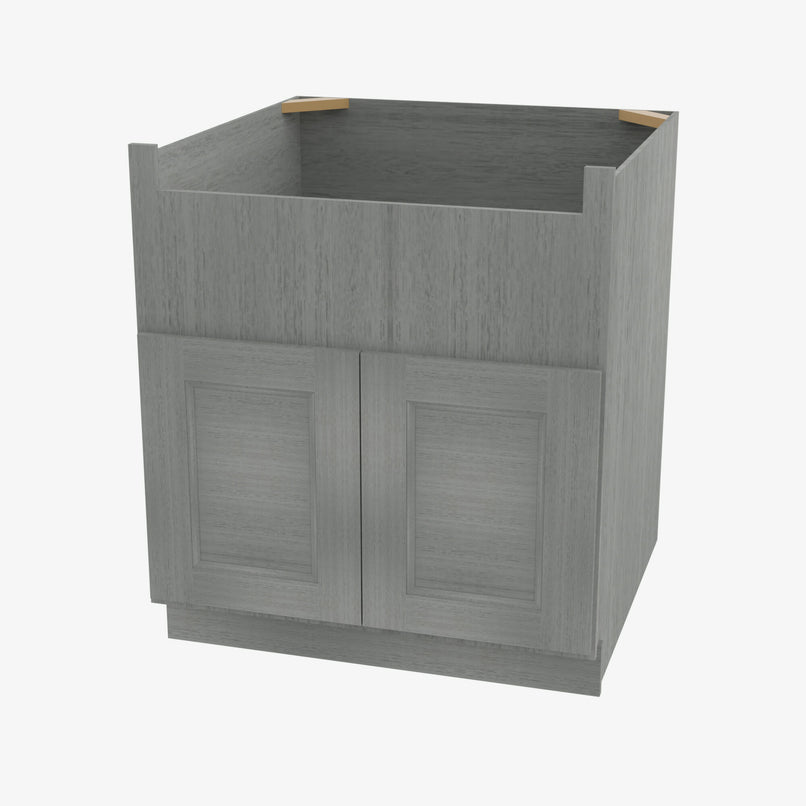 TG-FSB33B 33 Inch Farmhouse Sink Base Cabinet | Midtown Grey - image 4