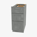 TG-DB21 3 21 Inch 3 Drawer Pack Base Cabinet | Midtown Grey - image 4