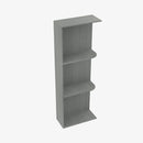 TG-WES542 Wall End Shelf with Open Shelves | TSG Forevermark Midtown Grey - image 4