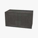 TS-W3318B Double Door 33 Inch Wall Cabinet | Townsquare Grey - image 4