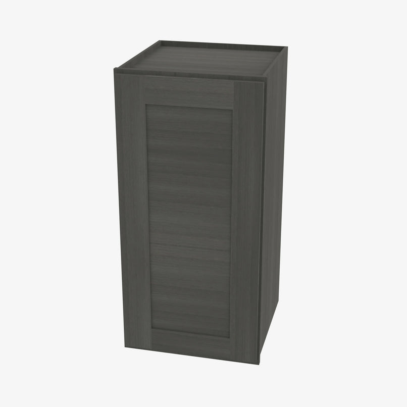 AG-W1536 Single Door Cabinets 15 Inch Wall Cabinet | Greystone Shaker - image 4