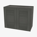 AG-W3036B Double Door 30 Inch Wall Cabinet | Greystone Shaker - image 4
