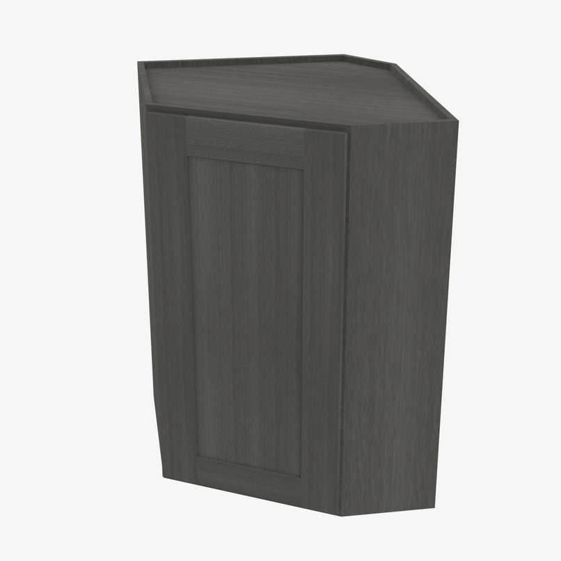 AG-WDC2442 Single Door Cabinets 24 Inch Wall Diagonal Corner Cabinet | Greystone Shaker - image 4