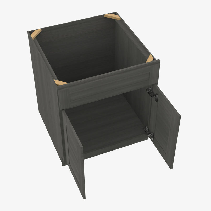 AG-SB30B Double Door 30 Inch Sink Base Cabinet | Greystone Shaker - image 4