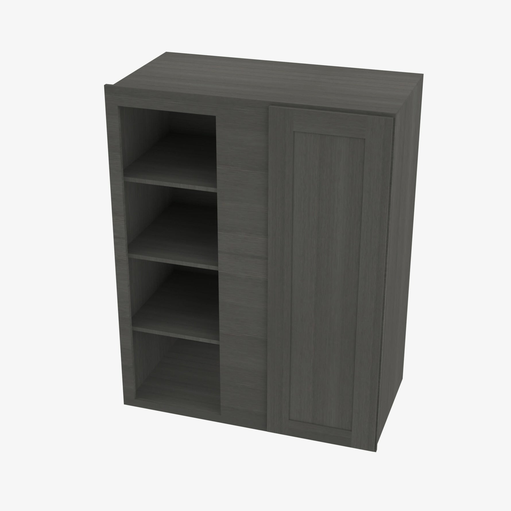 AG-WBLC30/33-3036 Single Door Cabinets 30 Inch Wall Blind Corner Cabinet | Greystone Shaker - image 4