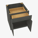 AG-B36B Double Door 36 Inch Base Cabinet | Greystone Shaker - image 4