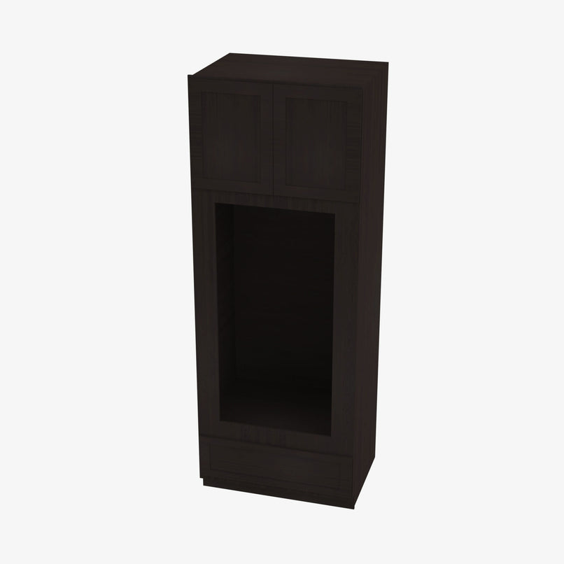 AG-OM3384B Double Door 33 Inch Tall Double Oven / Oven Microwave Cabinet | Greystone Shaker - image 4