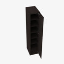 AG-WP1584 Double Door 15 Inch Tall Wall Pantry Cabinet | Greystone Shaker - image 4