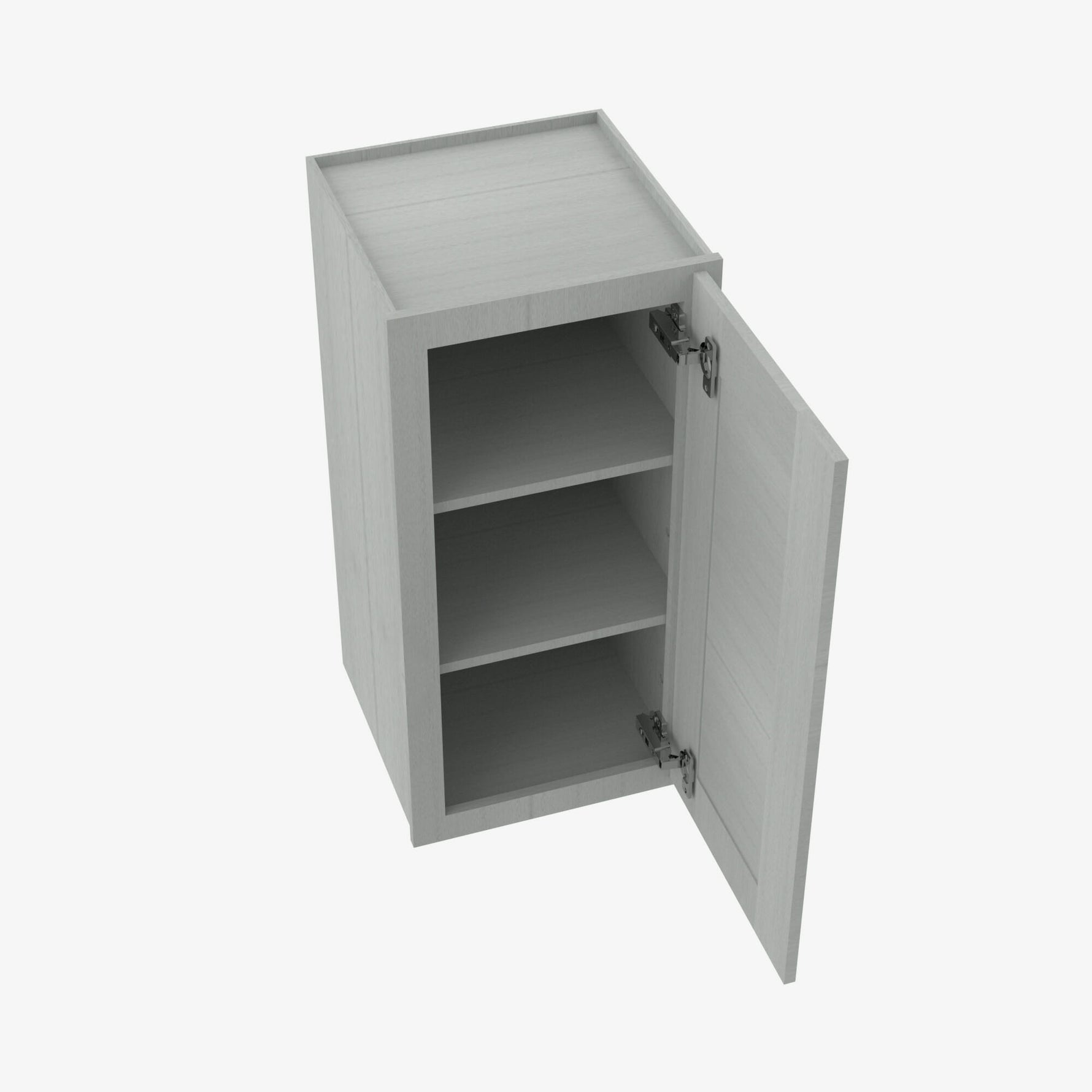 AN-W1836 Single Door Cabinets 18 Inch Wall Cabinet | Nova Light Grey Shaker - image 4