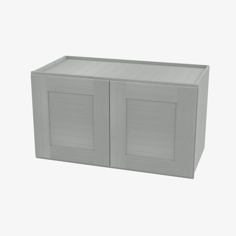 AN-W3624B Double Door 36 Inch Wall Cabinet | Nova Light Grey Shaker - image 4
