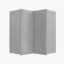 AN-WSQ2430 24 Inch Easy Reach Wall Corner Cabinet | Nova Light Grey Shaker - image 4