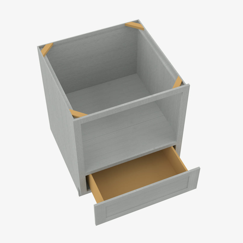 AN-B30MW 30W 30 Inch Microwave Base Cabinet | Nova Light Grey Shaker - image 4