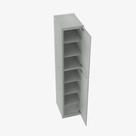 AN-WP1896 Double Door 18 Inch Tall Wall Pantry Cabinet | Nova Light Grey Shaker - image 4