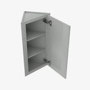 Forevermark AN-AW42 Single Door Cabinets 42 Inch Wall Angle Cabinet | Nova Light Grey Shaker - image 4