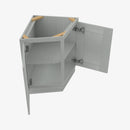 AN-AB24 24 Inch Base Angle Base Cabinets Cabinet | Nova Light Grey Shaker - image 4
