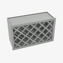 AN-W3018WR 30 Inch Wine Rack Cabinet | Nova Light Grey Shaker - image 4