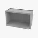 AN-MWO3018PM-12 30 Inch Microwave Oven Wall Cabinet | Nova Light Grey Shaker - image 4