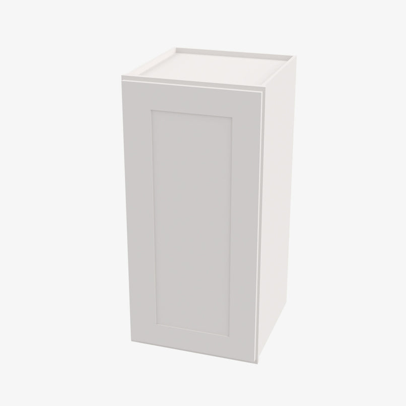 VW-W1242 Single Door Cabinets 12 Inch Wall Cabinet | Rio Vista White Shaker - image 4