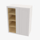VW-WBLC30/33-3036 Single Door Cabinets 30 Inch Wall Blind Corner Cabinet | Rio Vista White Shaker - image 4