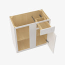 VW-BBLC45/48-42W Double Door 42 Inch Base Blind Corner Cabinets Cabinet | Rio Vista White Shaker - image 4