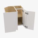 VW-LS3309 Single Door Cabinets 33 Inch Lazy Susan Cabinets Base Cabinet | Rio Vista White Shaker - image 4