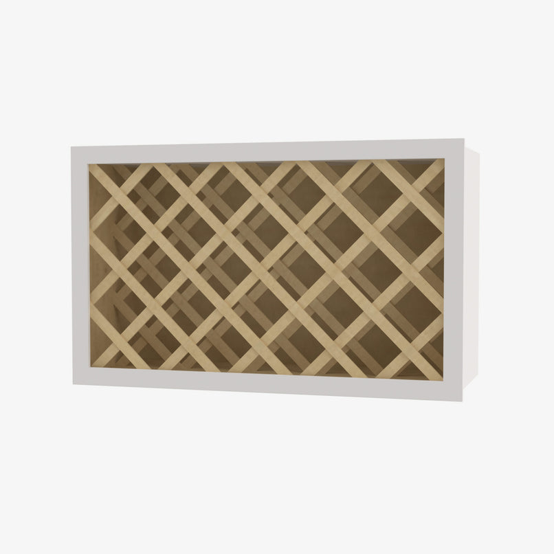 VW-W3018WR 30 Inch Wine Rack Cabinet | Rio Vista White Shaker - image 4