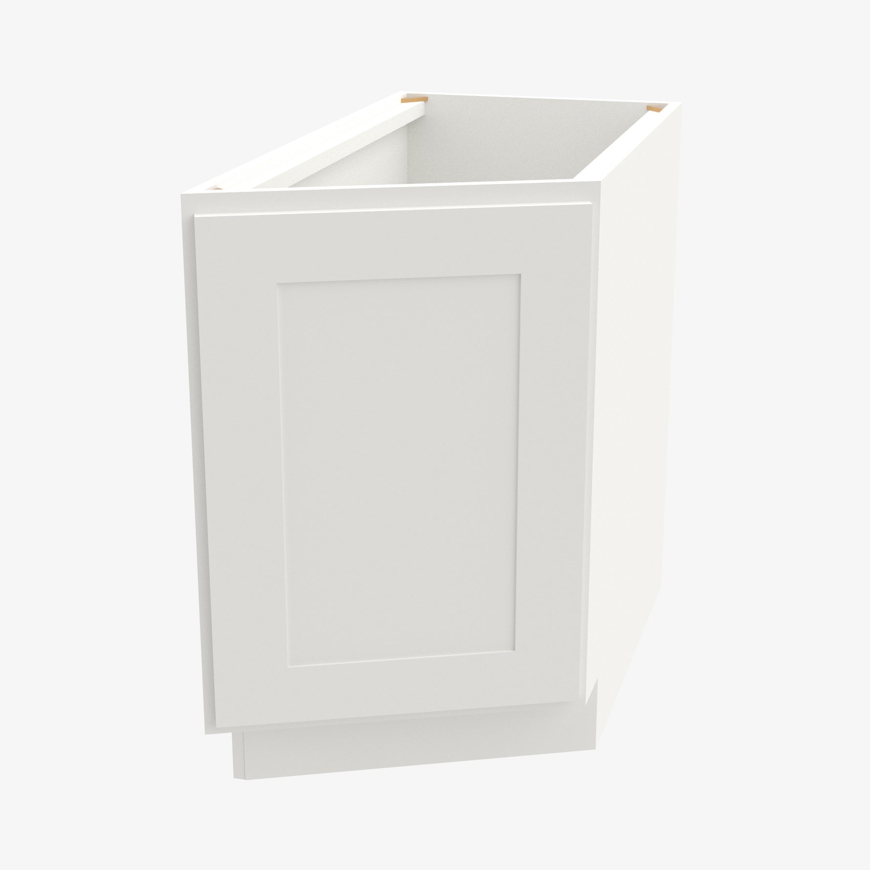 AZ-BTC12L Single Door Cabinets 12 Inch Base Base Transitional Cabinet Left | Forevermark Champagne Maple Shaker - image 4