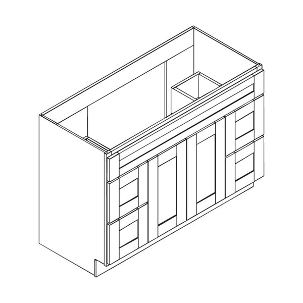 Vanity Sink Drawer Bases