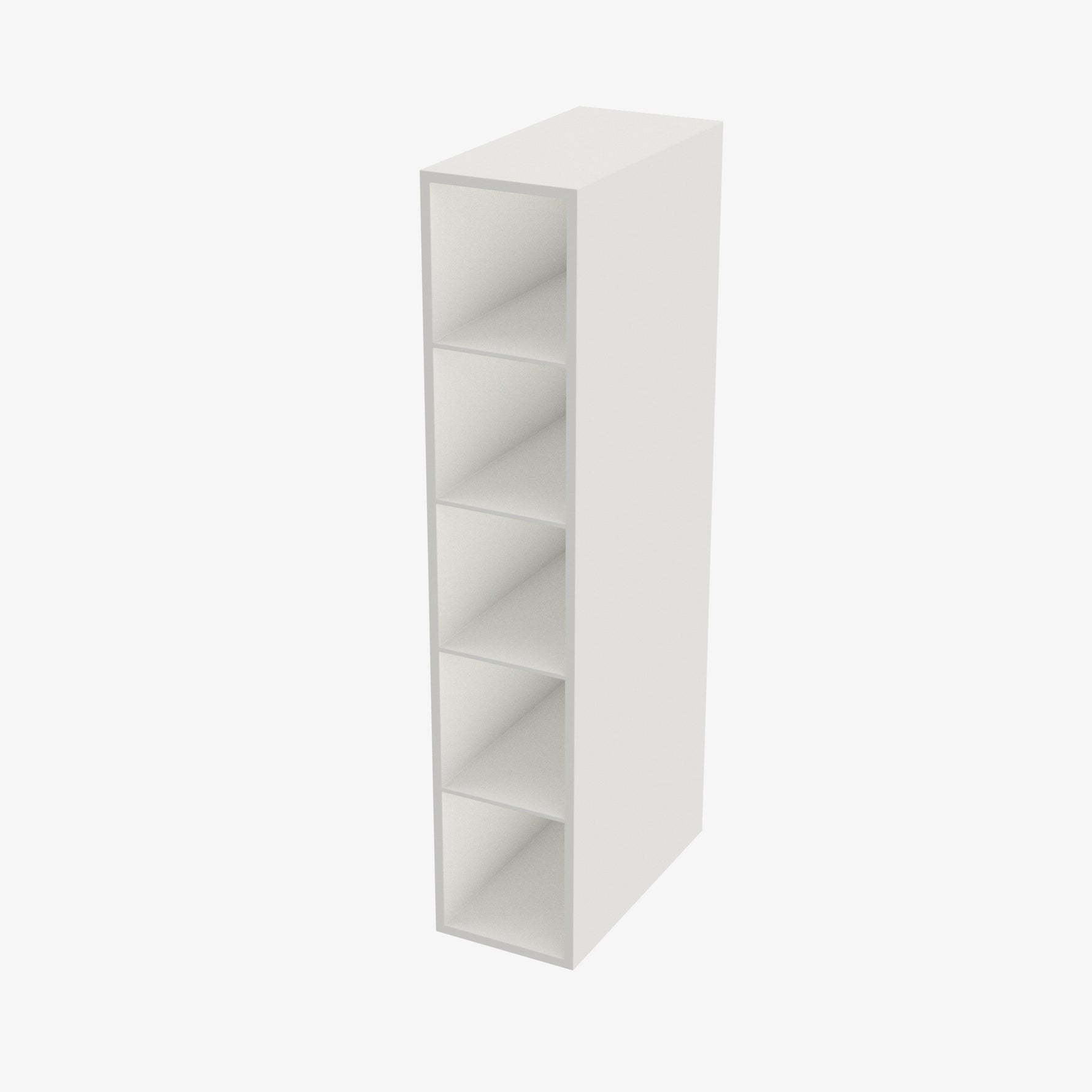 AZ-WC636 6 Inch Wall Cube Cabinet with 6 Cubes | Forevermark Champagne Maple Shaker - image 2
