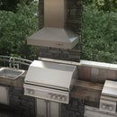 ZLINE 30 in. Convertible Vent Wall Mount Range Hood in Outdoor Approved Stainless Steel (697-304-30)