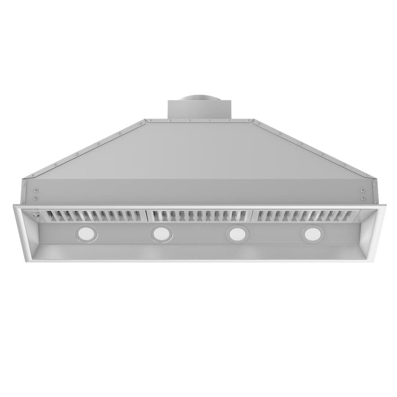 ZLINE 46 in. Ducted Wall Mount Range Hood Insert in Outdoor Approved Stainless Steel (695-304-46)