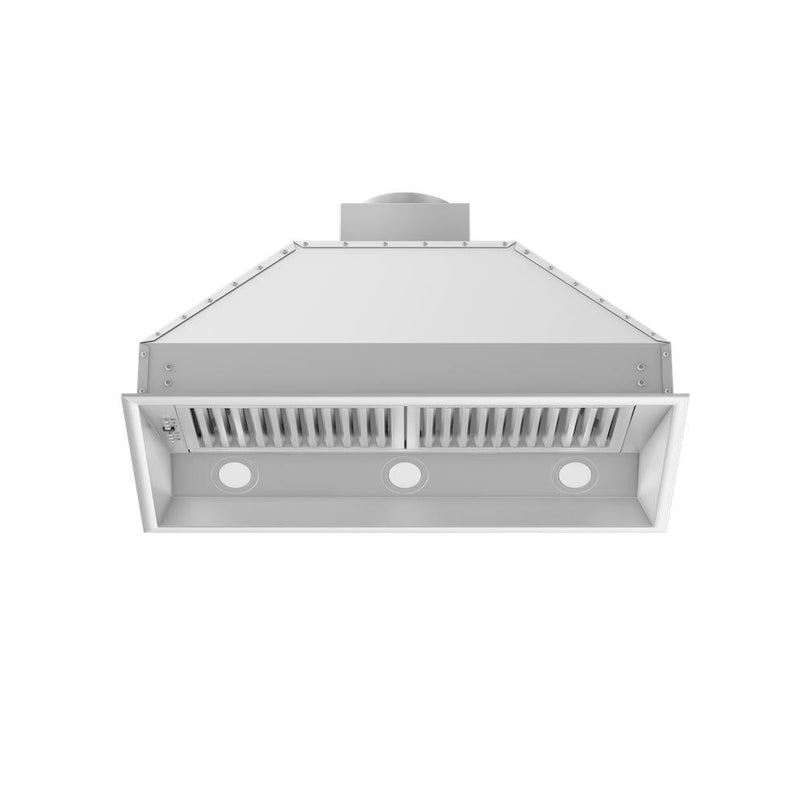ZLINE 34 in. Ducted Wall Mount Range Hood Insert in Stainless Steel (698-34)