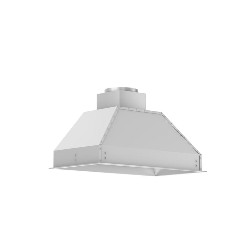 ZLINE 34 in. Ducted Wall Mount Range Hood Insert in Outdoor Approved Stainless Steel (698-304-34)