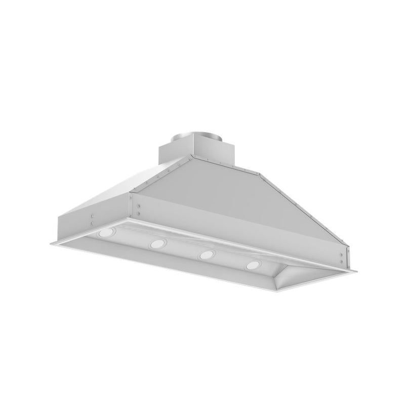 ZLINE 46 in. Ducted Wall Mount Range Hood Insert in Stainless Steel (698-46)