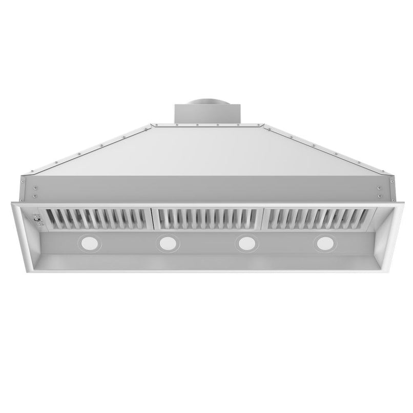 ZLINE 46 in. Ducted Wall Mount Range Hood Insert in Stainless Steel (698-46)
