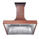 ZLINE 30 in. Designer Series Hand-Hammered Copper Finish Ducted Wall Range Hood (8632H-30)