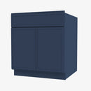 PD-B27B Double Door 27 Inch Base Cabinet | Petit Blue - image 1