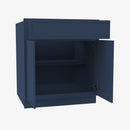 PD-B33B Double Door 33 Inch Base Cabinet | Petit Blue - image 3