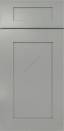 AB-BDCF36K-FL Single Door Cabinets 36 Inch Base Diagonal Corner Floor Cabinet | Lait Gray Shaker - image 2