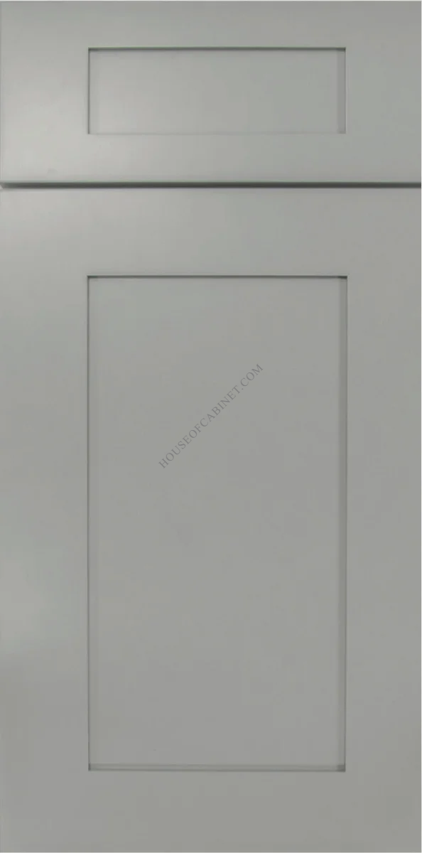 AB-BDCF36K-FL Single Door Cabinets 36 Inch Base Diagonal Corner Floor Cabinet | Lait Gray Shaker - image 2
